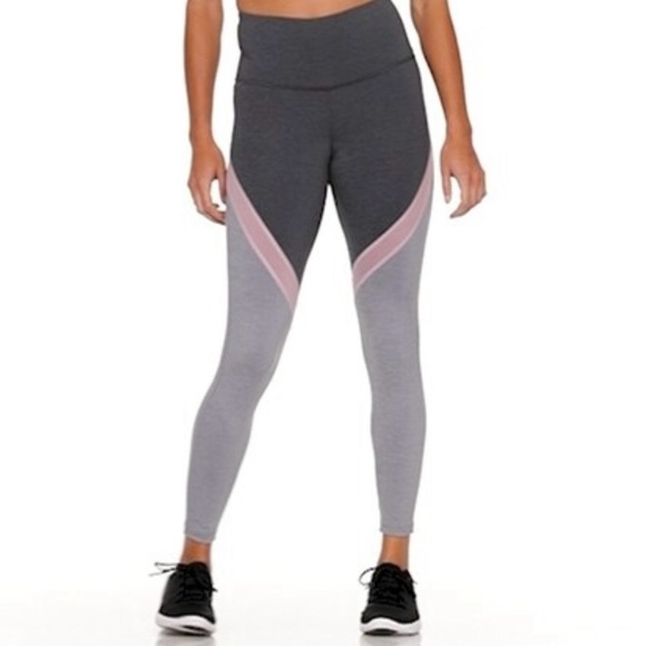 NWT, Old Navy High-Rise Color-Block 7/8 Elevate Compression Leggings, Small - Picture 1 of 11
